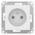 ATLASDESIGN РОЗЕТКА без заземления без шторок, 16А, механизм, ЛОТОС