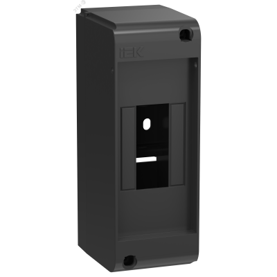 Корпус пластиковый КМПн-2 IP20 без двери черный UNION Mini
