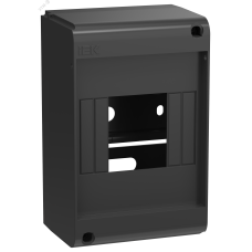Корпус пластиковый КМПн-4 IP20 без двери черный UNION Mini