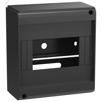 Корпус пластиковый КМПн-6 IP20 без двери черный UNION Mini