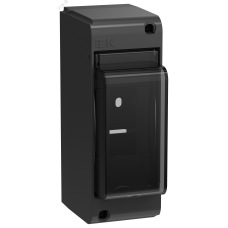 UNION Mini Корпус пластик. КМПн-2 IP30 черный IEK