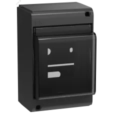 UNION Mini Корпус пластик. КМПн-4 IP30 черный IEK