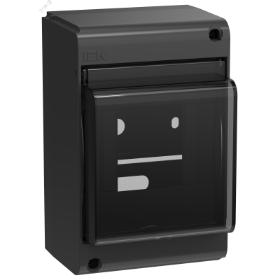 UNION Mini Корпус пластик. КМПн-4 IP30 черный IEK