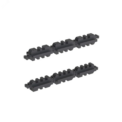 Комплект изоляторов главной шинной системы 2-3 шины на полюс, толщиной 10мм, 3Р