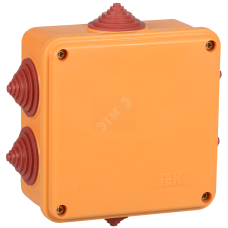 Коробка расп. огн. ПС 100х100х50мм 4P 6мм2 IP55 6 вв. IEK