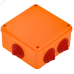 Коробка расп. огн. ПС 100х100х50мм 6P 4мм2 IP55 6 вв. IEK