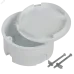 Коробка расп. КМ41024 пол. ст. D=80х40мм мет. лап. IEK