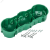 Коробка уст. КМ40024 3-ая пол. ст. 212х70х45мм мет. лап. IEK
