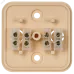 Коробка расп. КМ41206-04 о/п 50х50х20мм сосна(4к/3мм2) IEK