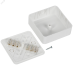 Коробка расп. КМ41216-01 о/п 75х75х28мм белая(6к/6мм2) IEK