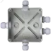 Коробка расп. КМ41330 о/п 100х100х50мм PG9 IP55 серая IEK