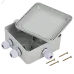 Коробка расп. КМ41330 о/п 100х100х50мм PG9 IP55 серая IEK