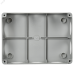 Коробка расп. КМ41245 о/п 190х140х120мм IP44 10вв. серая IEK