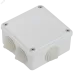 Коробка расп. КМ для о/п 100х100х45мм IP44 6 вв. белая IEK