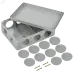 Коробка расп. КМ41244 о/п 190х140х70мм IP55 10 вв. серая IEK