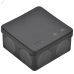 Коробка расп. КМ42455 о/п 100х100х50мм IP67 8 вв. черная IEK