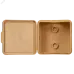 Коробка расп. КМ 65х65х50мм о/к IP54 4 вв. сосна IEK