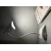 Светильник настольный TLD-560 White/LED/280Lm/5000K/Dimmer прищепка 3W. Сенсорный выключатель. Белый.