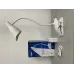 Светильник настольный TLD-560 White/LED/280Lm/5000K/Dimmer прищепка 3W. Сенсорный выключатель. Белый.