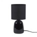 Светильник настольный декоративный под лампу Е14 40W Механический выключатель Черный UML-B305 E14 BLACK