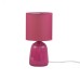 Светильник настольный декоративный под лампу Е14 40W Механический выключатель Розовый ТМ UML-B305 E14 PINK