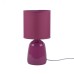 Светильник настольный декоративный под лампу Е14 40W Механический выключатель Розовый ТМ UML-B305 E14 PINK