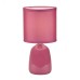 Светильник настольный декоративный под лампу Е14 40W Механический выключатель Розовый ТМ UML-B305 E14 PINK