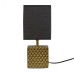 Cветильник настольный декоративный под лампу Е14 40W Механический выключатель Золотой/Черный ТМ UML-B306 E14 GOLD/BLACK