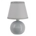 Светильник настольный декоративный под лампу Е14 40W Механический выключатель Серый ТМ UML-B303 E14 GREY