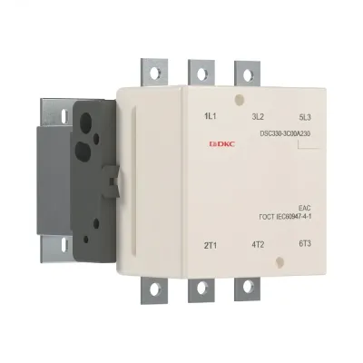 Контактор магнитный 330А 160кВт (AC3) кат 220В AC