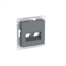 ATLASDESIGN НАКЛАДКА двойная для информационных функций типа Keystone, БАЗАЛЬТ