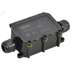 Коробка распределительная герметичная WTP-406 2 ввода IP68 IEK