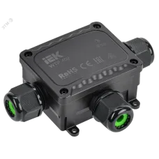 Коробка распред. герметичная WTP-402 3 ввода IP68