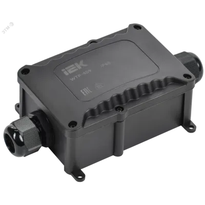 Коробка распределительная герметичная WTP-409 2 ввода IP68 IEK