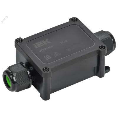 Коробка распределительная герметичная WTP-410 2 ввода IP68 IEK