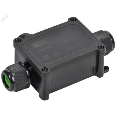 Коробка распределительная герметичная WTP-411 3 ввода IP68 IEK