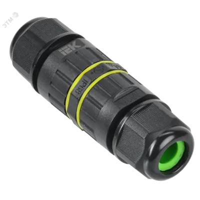 Коннектор кабельный герметичный WTP-302 3 PIN IP68