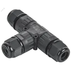 Коннектор кабельный герметичный WTP-306 3 PIN IP68