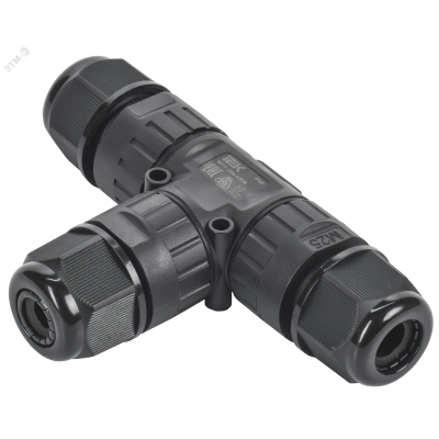 Коннектор кабельный герметичный WTP-306 3 PIN IP68