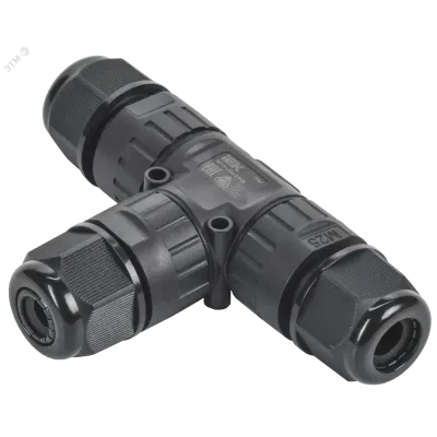 Коннектор кабельный герметичный WTP-306 3 PIN IP68