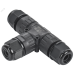 Коннектор кабельный герметичный WTP-306 3 PIN IP68