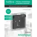 ATLASDESIGN AQUA РОЗЕТКА с заземлением со шторкамис прозрачной крышкой, 16А, IP44, механизм, КАРБОН