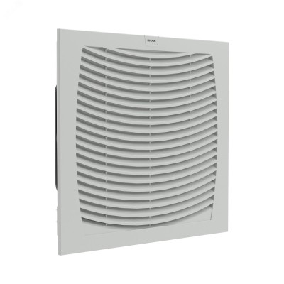 Вентилятор с фильтром ЭМС 700 м3/ч, 24В DC, 324х324 мм, IP54