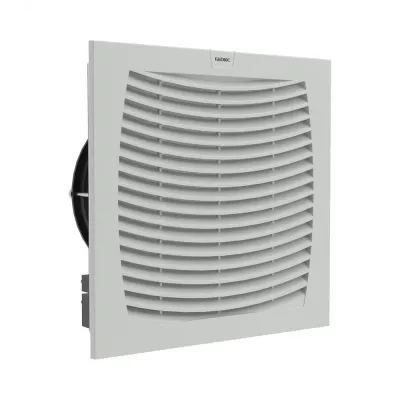 Вентилятор с фильтром ЭМС 200 м3/ч, 115-230В AC, 255х255 мм, IP54