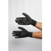 Перчатки полиэстеровые с полиуретановым покрытием VE702PN, цв. черный, р. 8