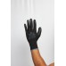 Перчатки полиэстеровые с полиуретановым покрытием VE702PN, цв. черный, р. 8