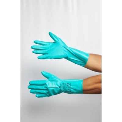 Перчатки VE801 химически стойкие нитриловые размер 9