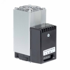 Компактный обогреватель с кабелем и вентилятором, P=75W