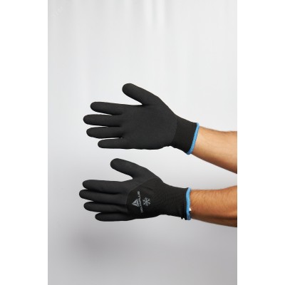 Перчатки с покрытием из вспененного нитрила, утепленные, VV750 размер 10