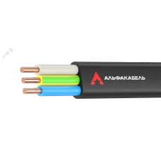 Кабель силовой ВВГнг(А)-LS 3х1.5-0.660 плоский однопроволочный(100м) ТРТС